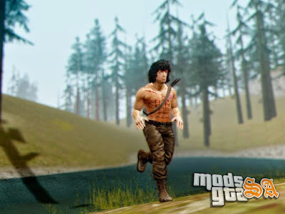 Skin Rambo para GTA San Andreas